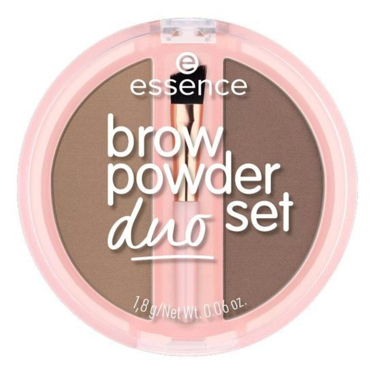 Essence, Duo Set, Matte, Eyebrow Powder, 02, Medium, 1.8 g