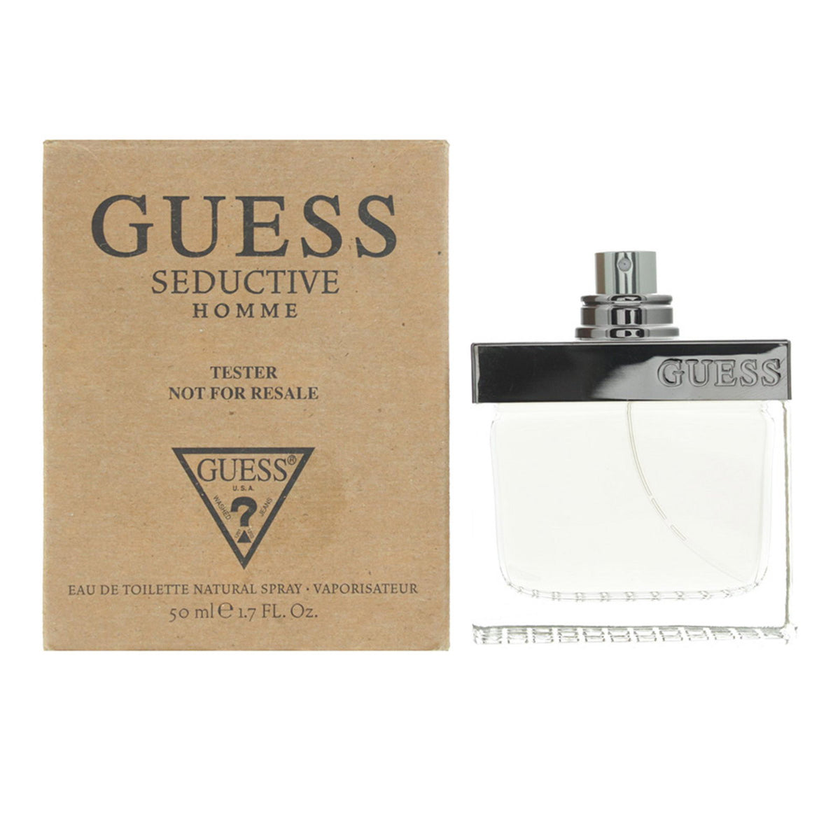 Guess, Seductive Homme, Eau De Toilette, For Men, 50 ml *Tester