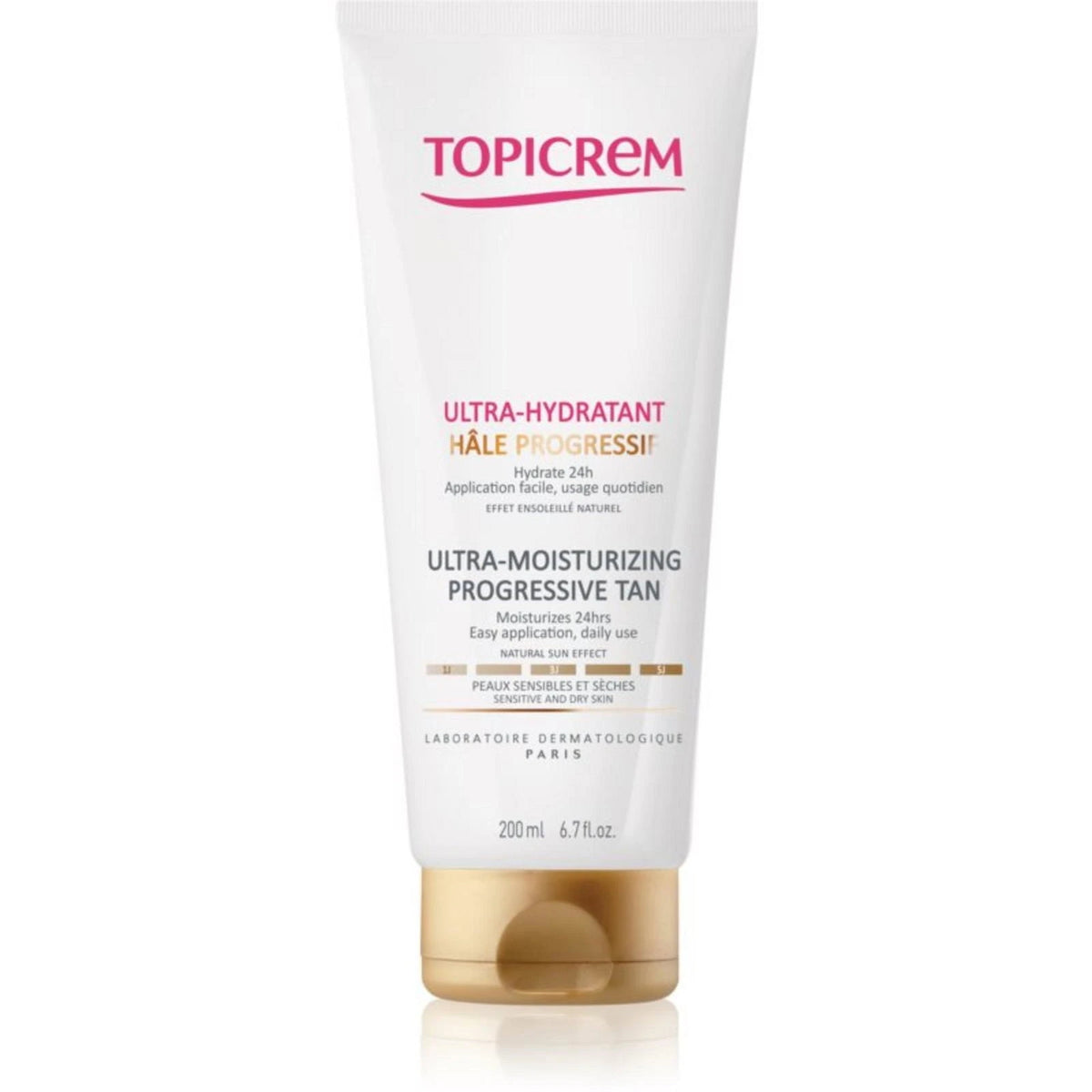 Topicrem Ultra-Moisturising Stopniowo opalająca emulsja 200 ml