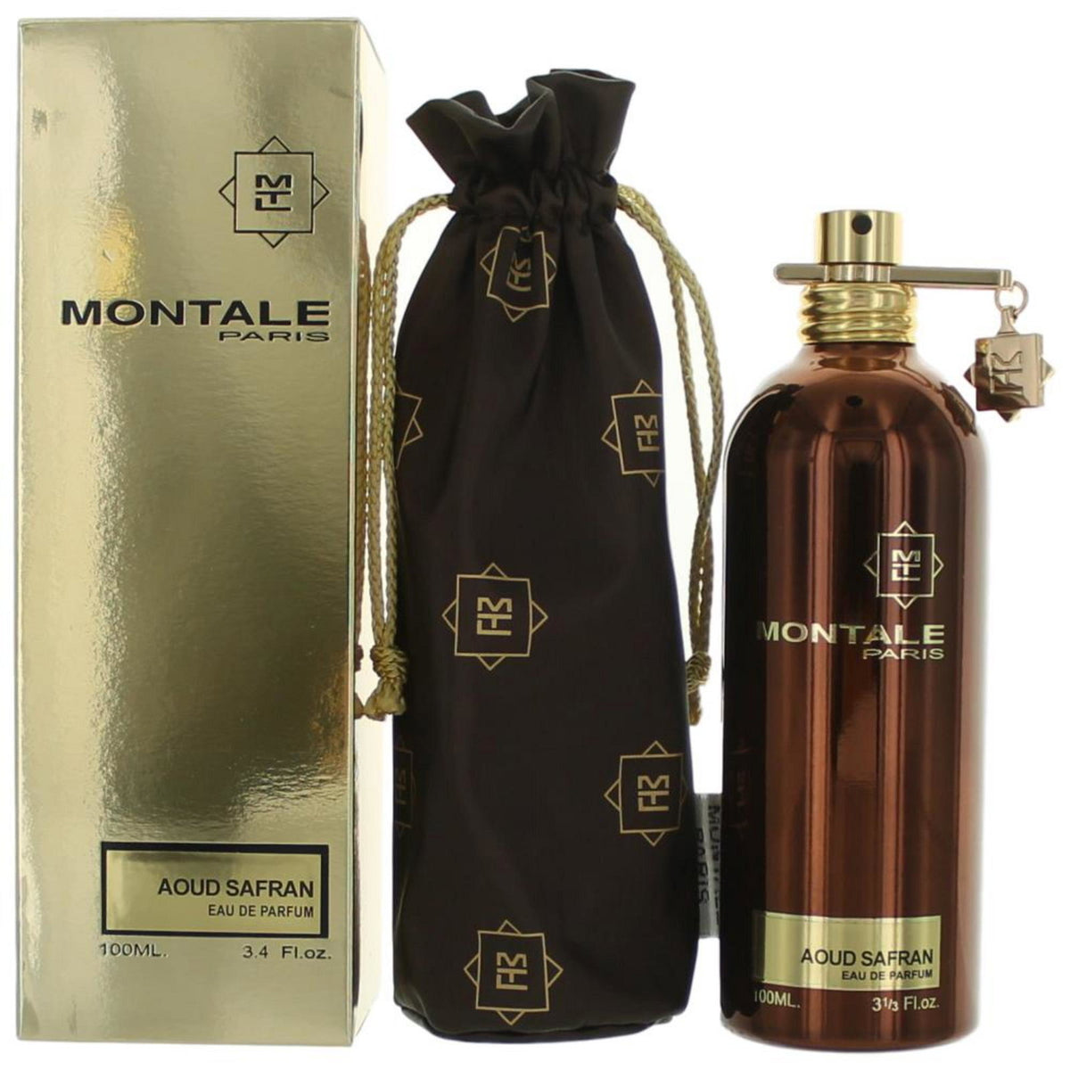Montale, Aoud Safran, Eau De Parfum, Unisex, 100 ml