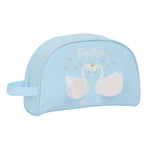 School Toilet Bag Glow Lab Cisnes Light Blue 28 x 18 x 10 cm product packaging