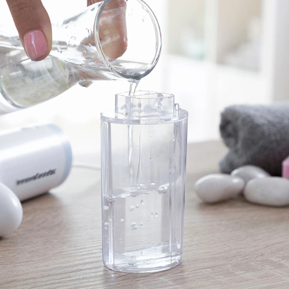 Rechargeable Facial Impurity Hydro-cleanser Hyser InnovaGoods skincare packaging