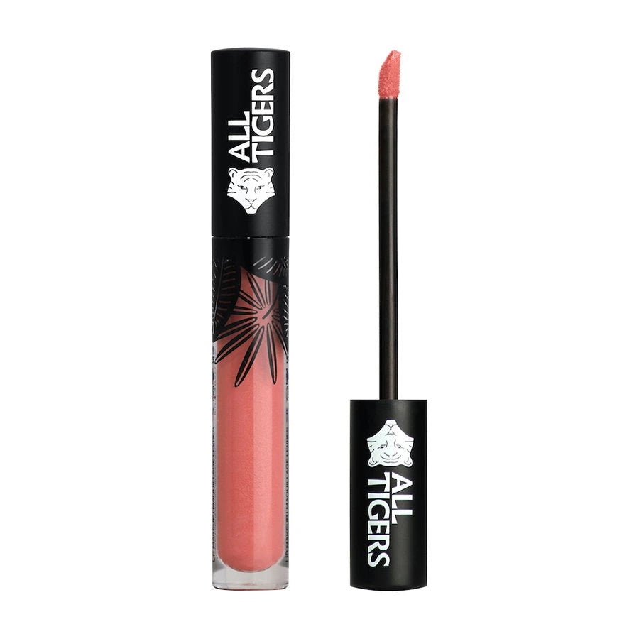 All Tigers, Natural & Vegan, Natural, Matte, Lip Gloss, 696, Chase Your Dreams, 8 ml