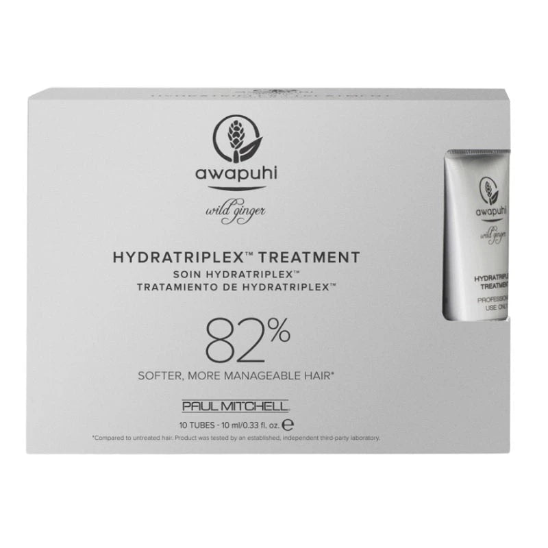 Set, Awapuhi Wild Ginger By Paul Mitchell, Hydratriplex, Hair Leave-In Cream Treatment, For Hydration, 10 pcs, 10 ml