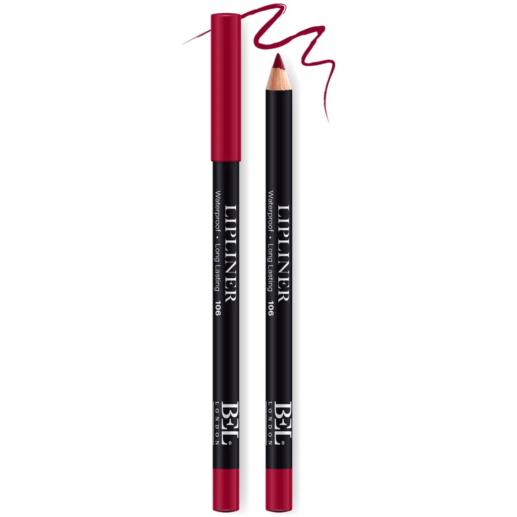 Bel London, BEL London, Hydrogenated Vegetable Oil, Waterproof, Contour, Lip Liner, 106, 0.78 g