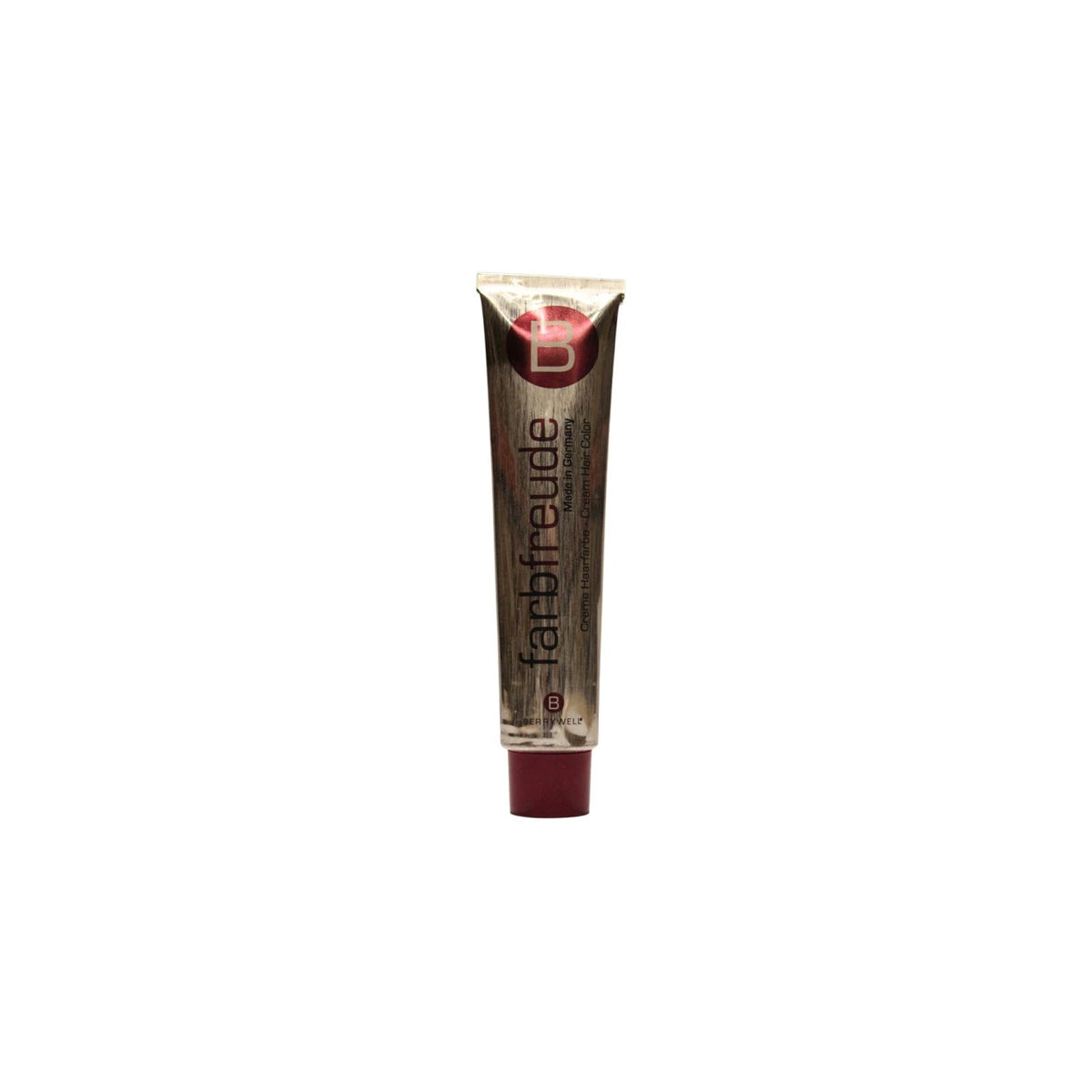 Berrywell Farbfreude Trwała farba do włosów 6.8 Ciemny Blond Popielaty 61 ml Tester
