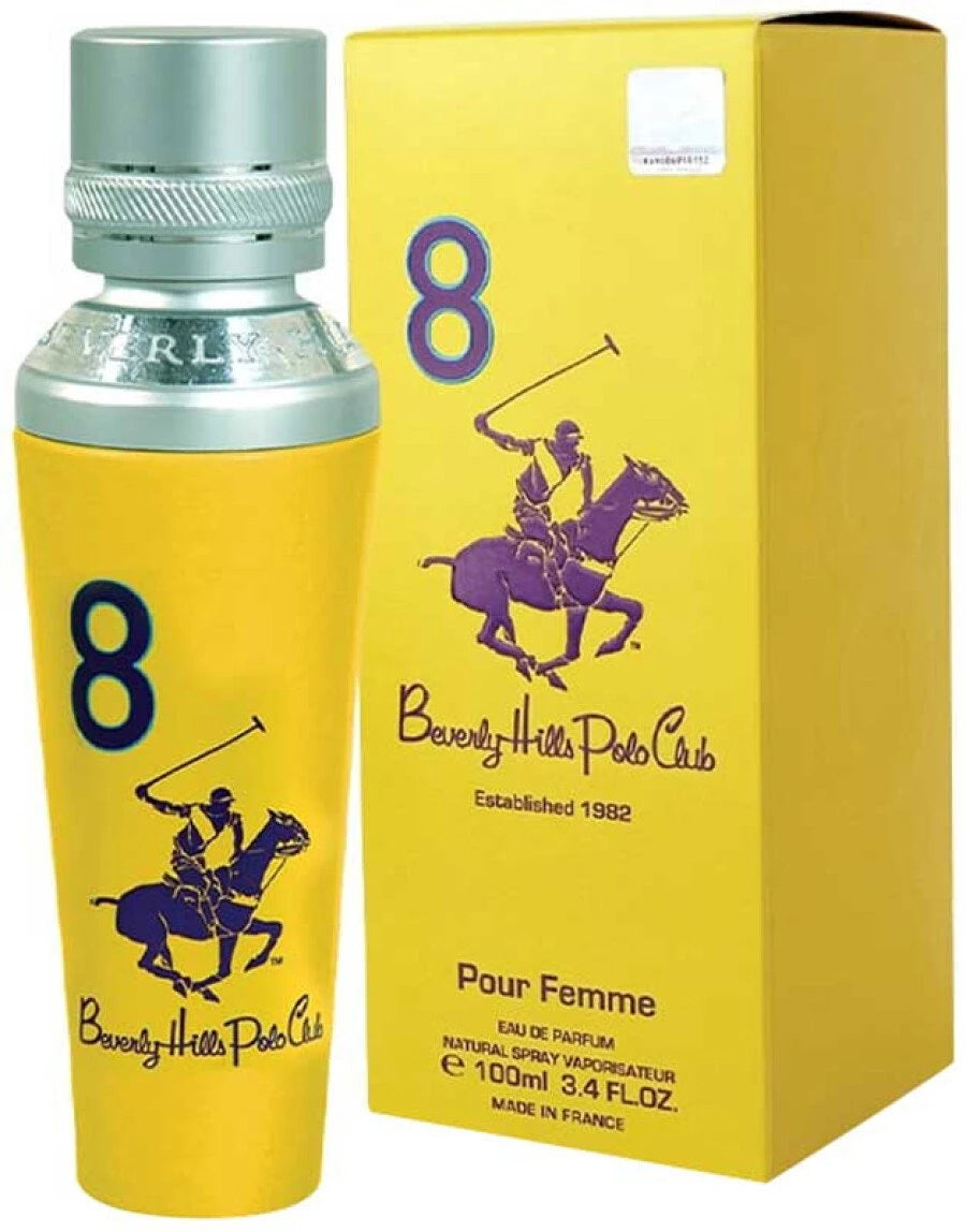 Beverly Hills Polo Club, 1982 - Sport 8, Eau De Parfum, For Women, 50 ml