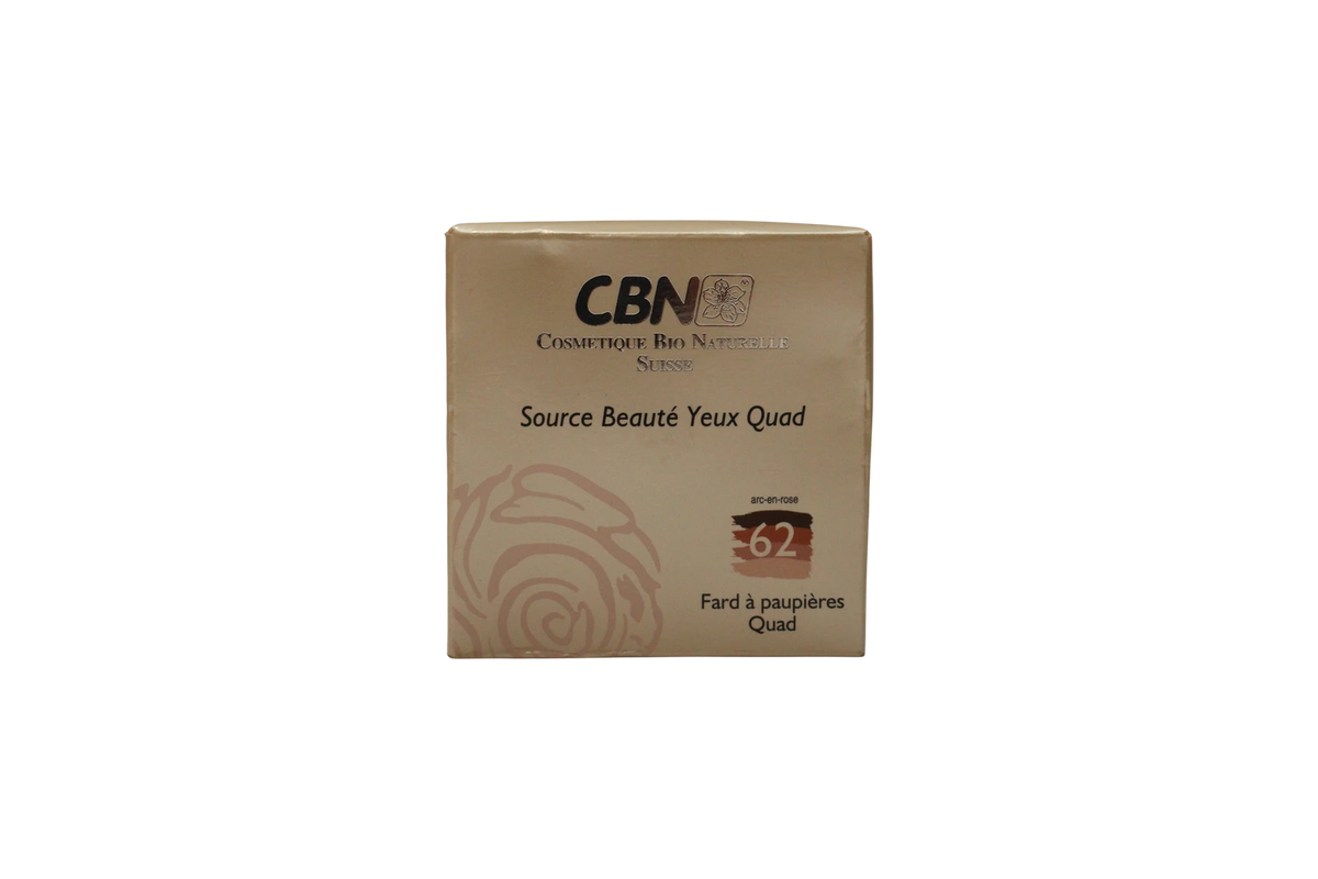 CBN Source Beauté Yeux Paleta czterech cieni do powiek 62 Arc-en-Rose 5 g