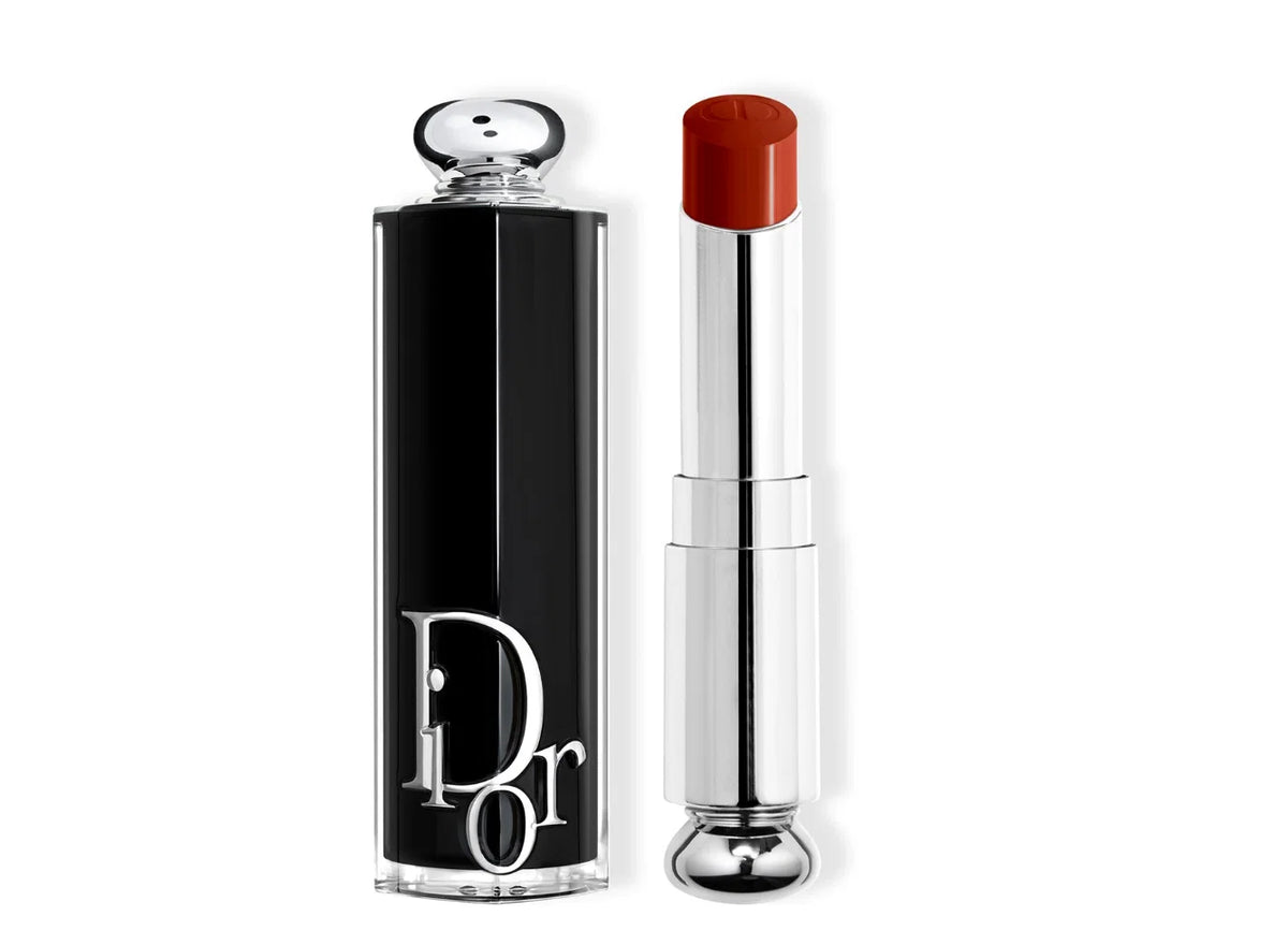Christian Dior, Addict, Shine, Cream Lipstick, 822, Scarlet Silk, Refillable, 3.2 g