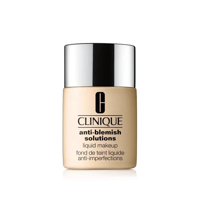 Clinique, Anti-Blemish Solutions, Oil-Free, Matte Finish, Liquid Foundation, CN 52, Neutral, 30 ml *Tester