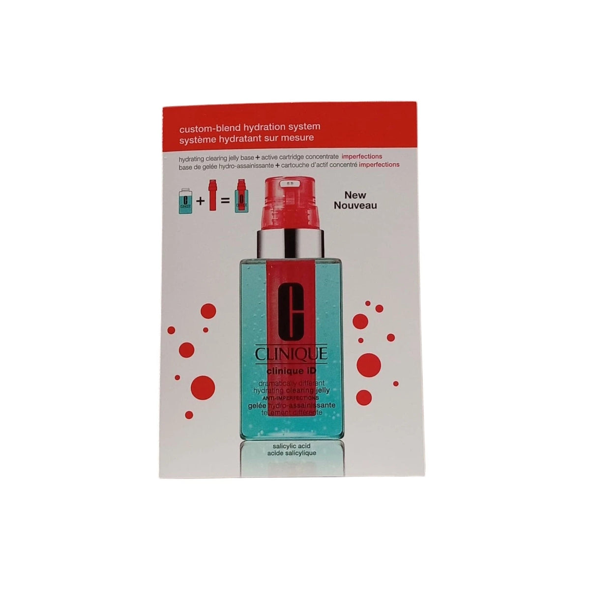 Clinique, Clinique iD Dramatically Different Hydrating Clearing Jelly Anti-Imperfections, Clear/Restore Surface, Day & Night, Local Treatment Gel, For Face & Neck, 1.5 ml *Tester