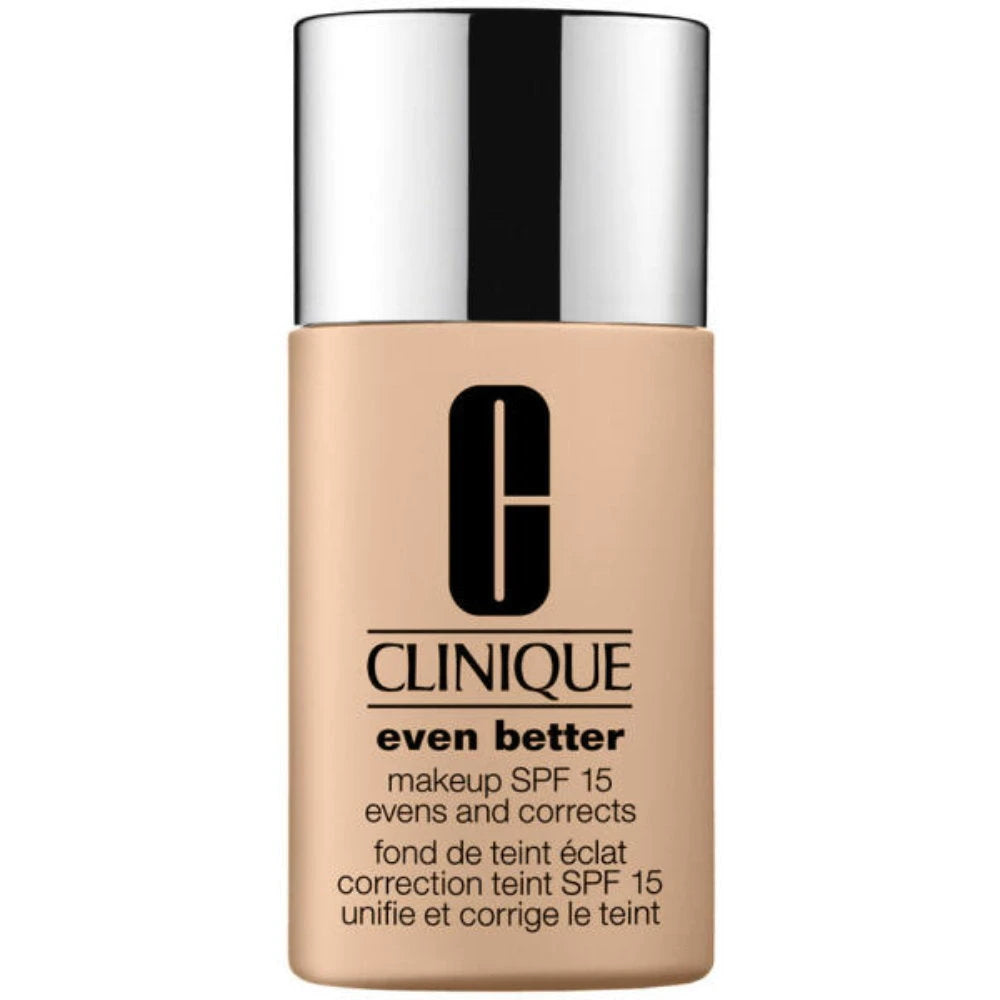 Clinique, Even Better, Paraben-Free, Hydrating, Liquid Foundation, WN 12, Ginger, SPF 15, 30 ml