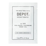 Depot, 400 Shave Specifics No. 403, Sweet Almond, Softening, Pre-Shaving Oil, 5 ml