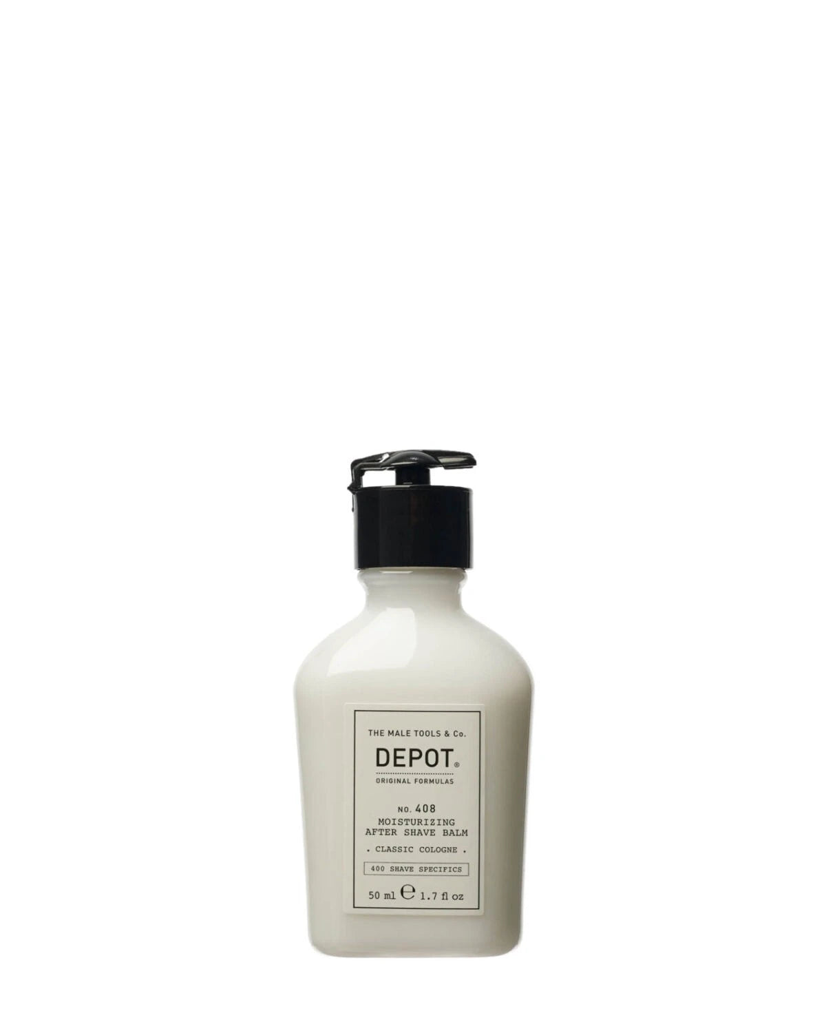 Depot, 400 Shave Specifics No. 408, Classic Cologne, Moisturizing, After-Shave Balm, 50 ml