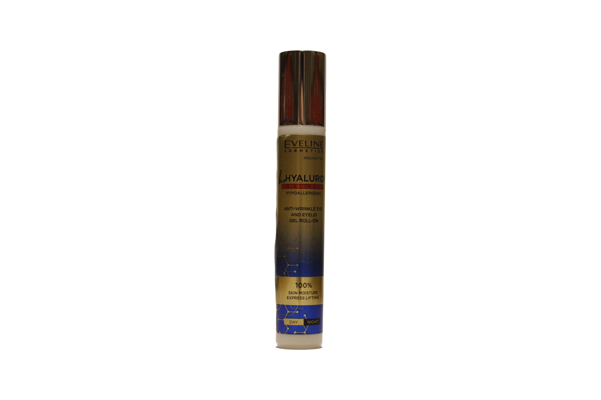 Eveline Cosmetics Bio Hyaluron Przeciwzmarszczkowy preparat pod oczy z aplikatorem kulkowym 15 ml Tester