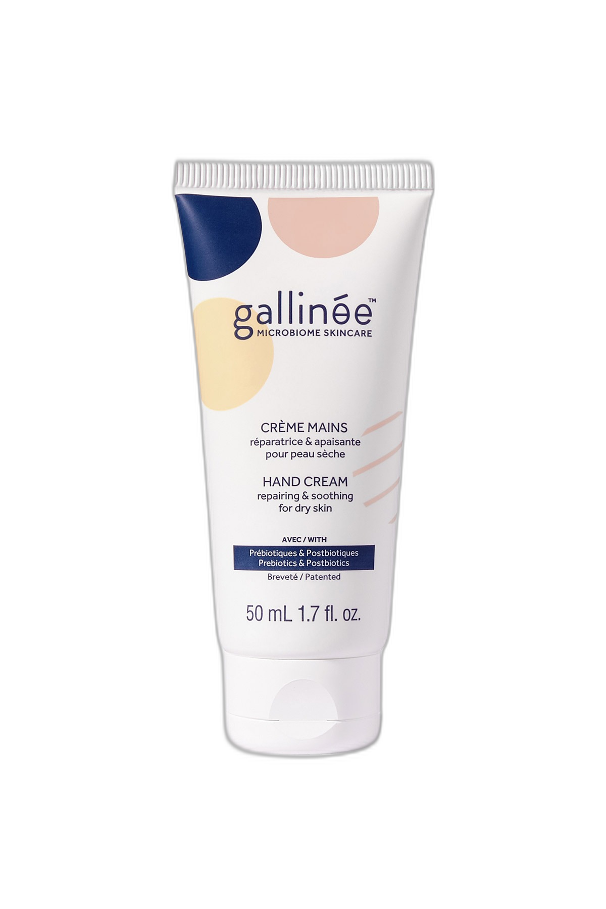 Gallinee, Body Care, Prebiotics & Postbiotics, Repairing, Hand Cream, 50 ml *Tester