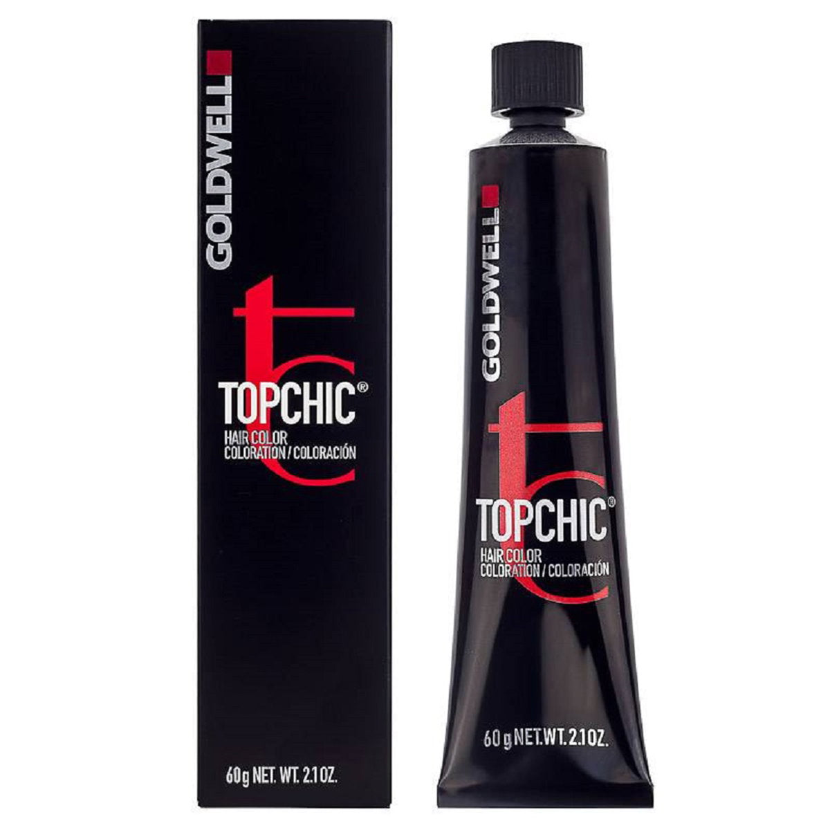 Goldwell, TopChic, Permanent Hair Dye, 5RR Deep Red, 60 ml