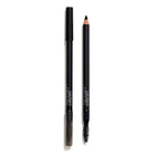 Gosh, Gosh, Eyebrow Cream Pencil & Brush 2-In-1, 02, Black, 1.2 g