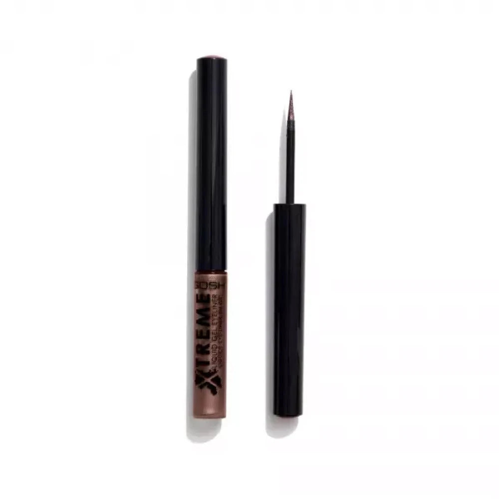 Gosh, Xtreme, Waterproof, Liquid Eyeliner, 005, Bronze, 1.7 ml *Tester
