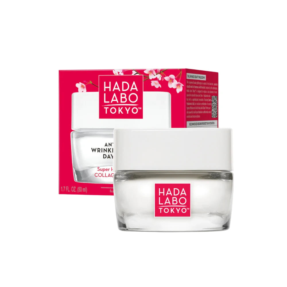 Hada Labo Tokyo, Hada Labo, Collagen, Anti-Wrinkle & Moisturizing, Day, Cream, Face, 50 ml