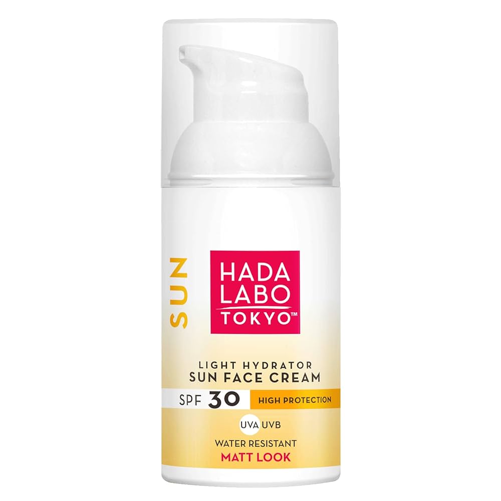 Hada Labo Tokyo, Sun, Hyaluronic Acid, Hydrating, Sunscreen Cream, For Face, SPF 30, 50 ml