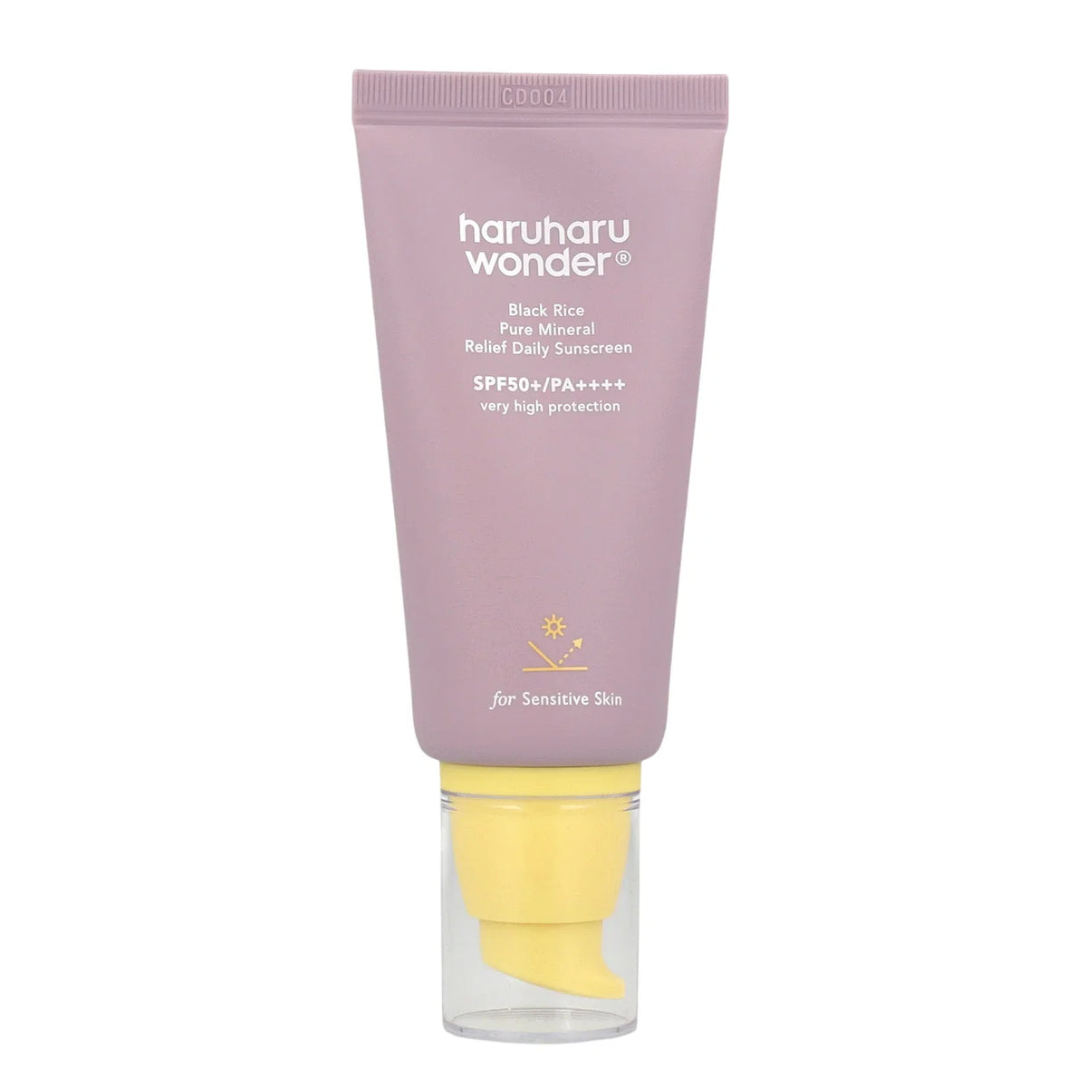 Haruharu Wonder Black Rice Pure Mineral Relief mineralny krem-przeciwsłoneczny do codziennego stosowania SPF50+ PA++++ 50 ml