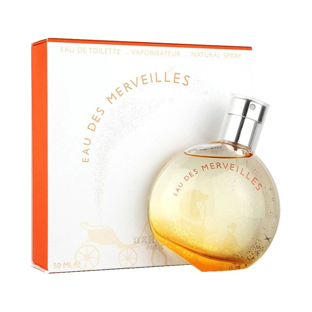 Hermes, Eau des Merveilles, Eau De Toilette, For Women, 50 ml