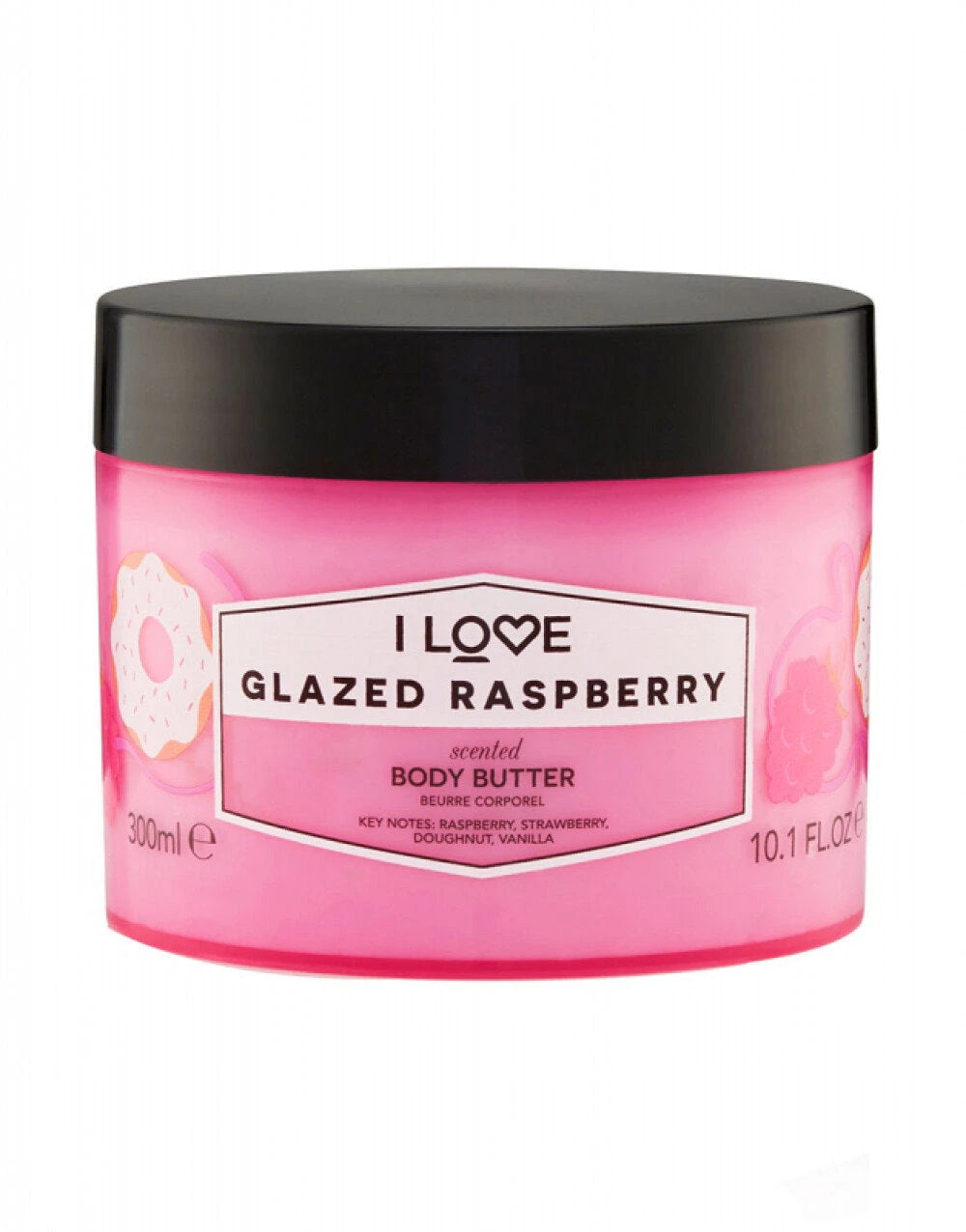 I Love, Signature Collection, Vegan, Hydrating, Glazed Raspberry, Body Butter, 330 ml