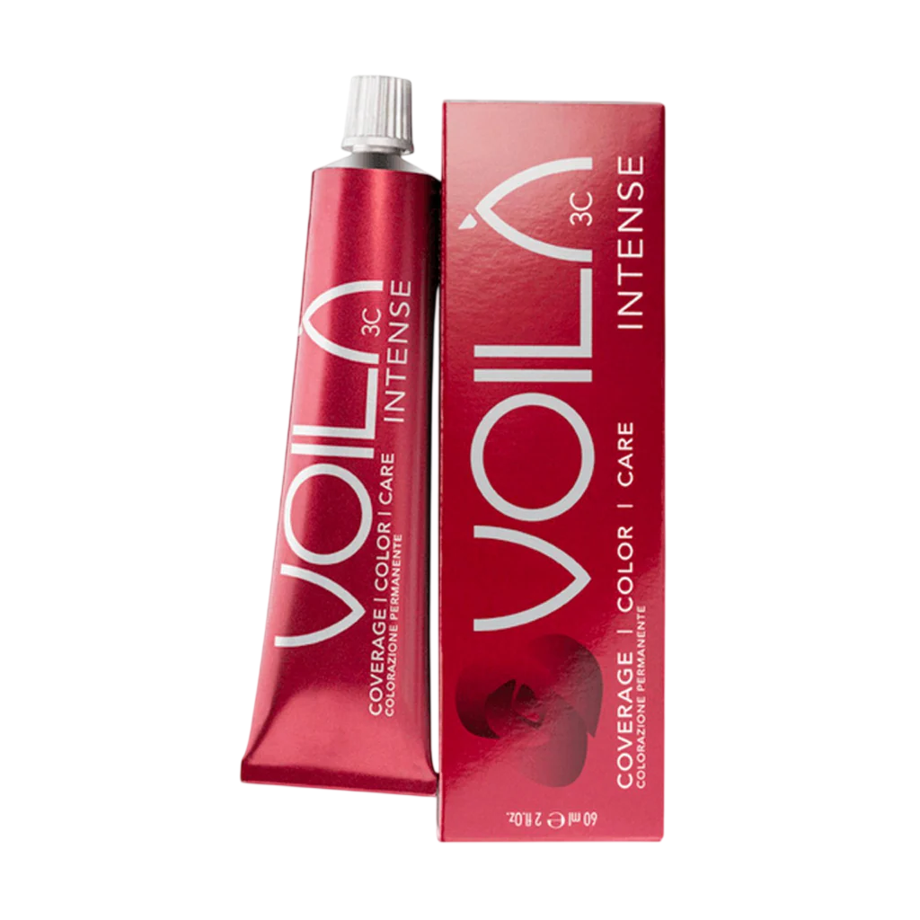Intercosmo, Voila 3C Intense, Permanent Hair Dye, 7.84 Toffee Copper, 60 ml