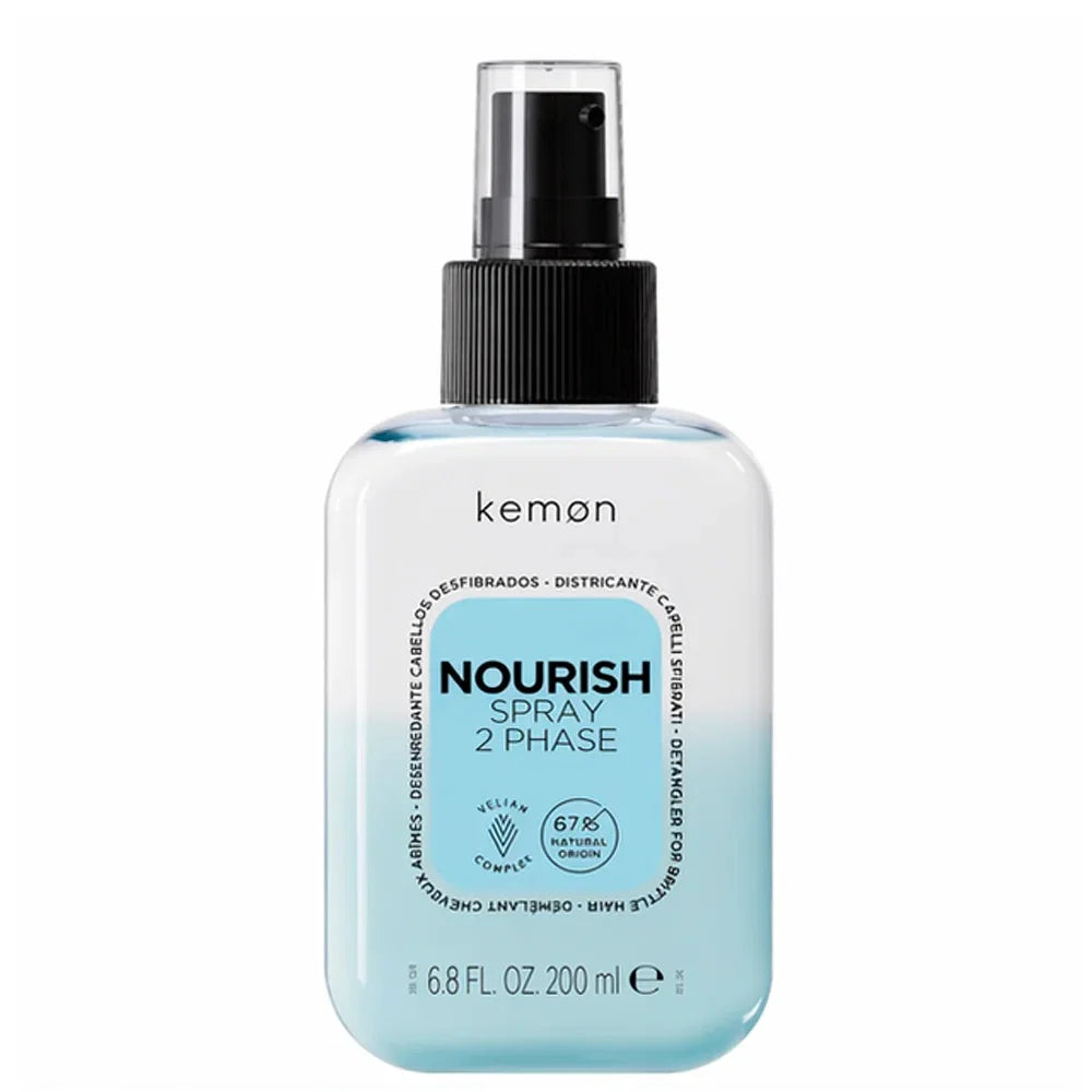 Kemon Nourtish 2-fazowa kuracja do włosów w sprayu 200 ml