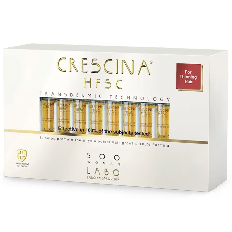 Labo Cosprophar Suisse Crescina Transdermic HFSC 500 Women kuracja na porost włosów w ampułkach 20 szt.
