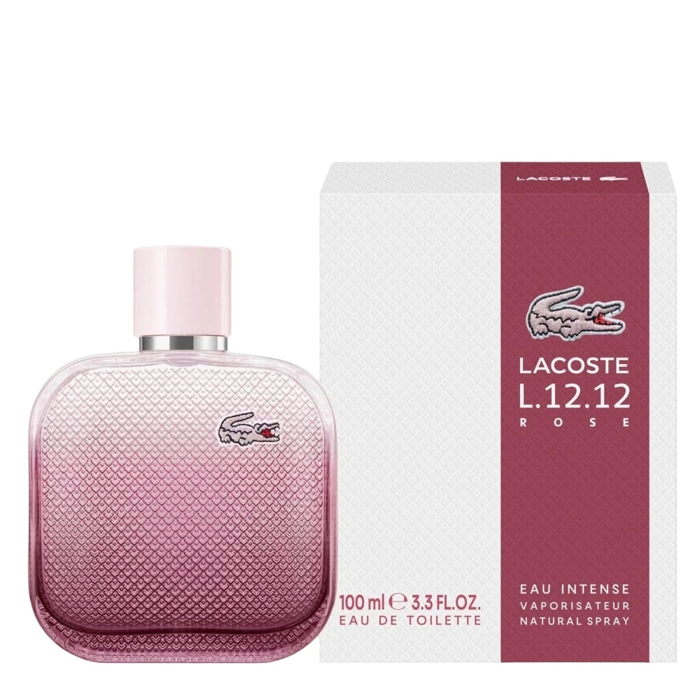 Lacoste, L.12.12 Rose Intense, Eau De Toilette, For Women, 100 ml