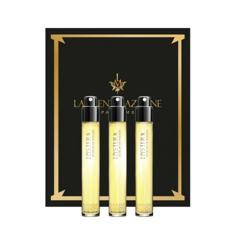 Set, Laurent Mazzone, Hysteric, Extrait De Parfum, Unisex, 3 pcs, 15 ml *Tester