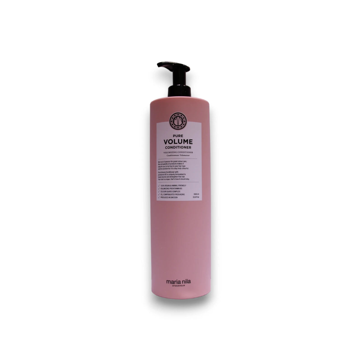 Maria Nila, Pure Volume, Paraben-Free, Hair Conditioner, For Volume, 1000 ml