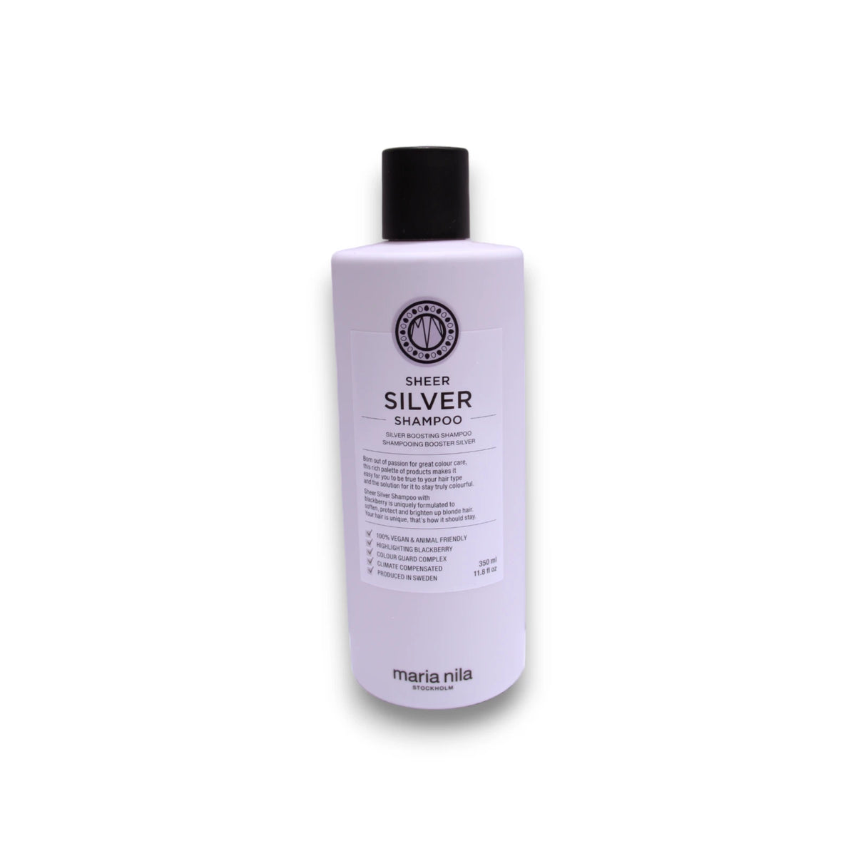 Maria Nila, Sheer Silver, Paraben-Free, Hair Shampoo, For Moisturizing, 350 ml