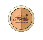 Max Factor, Miracle Glow Duo, Illuminating, Highlighter Powder, 30, Deep, 11 g