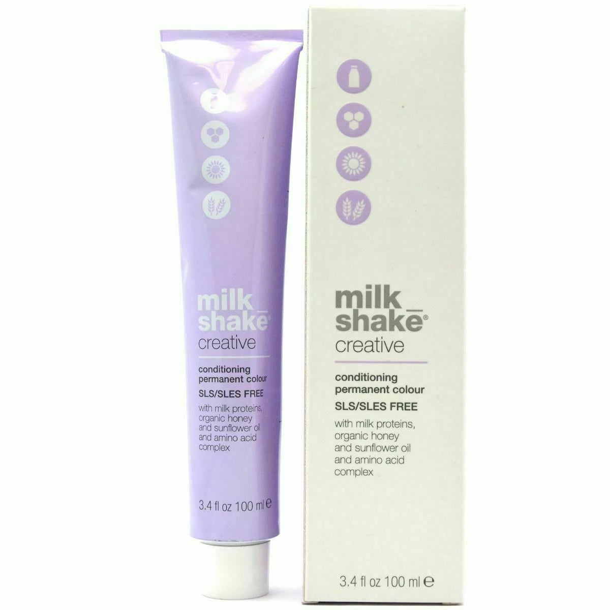 Milk Shake, Creative, SLS/SLES-Free, Permanent Hair Dye, 8.358GM Maui Mocha, 100 ml