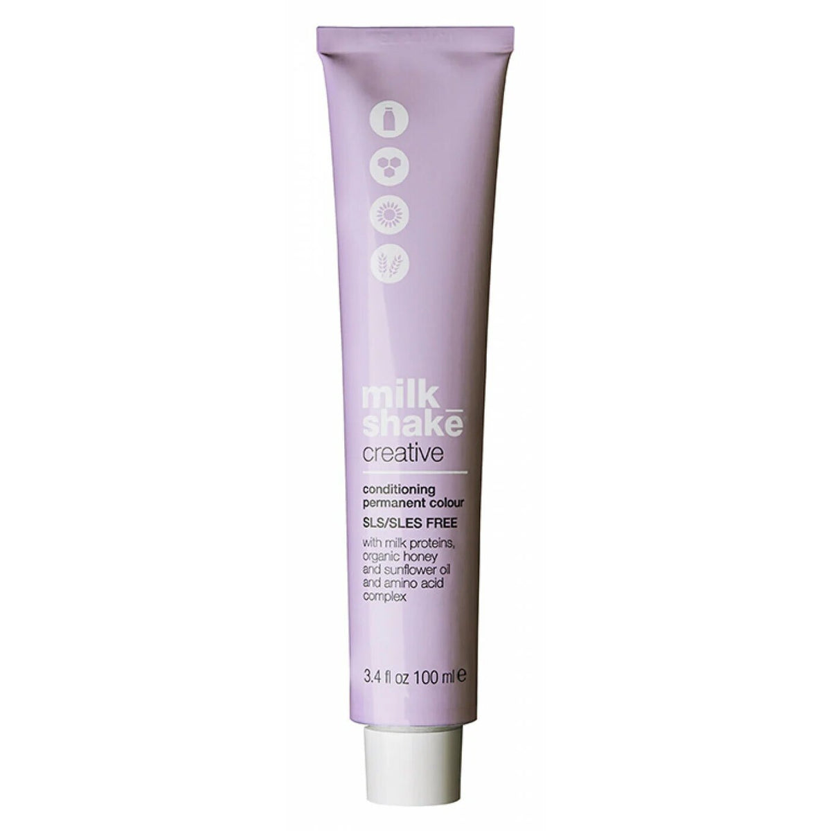 Milk Shake, Creative, SLS/SLES-Free, Permanent Hair Dye, 1.01NN Black, 100 ml
