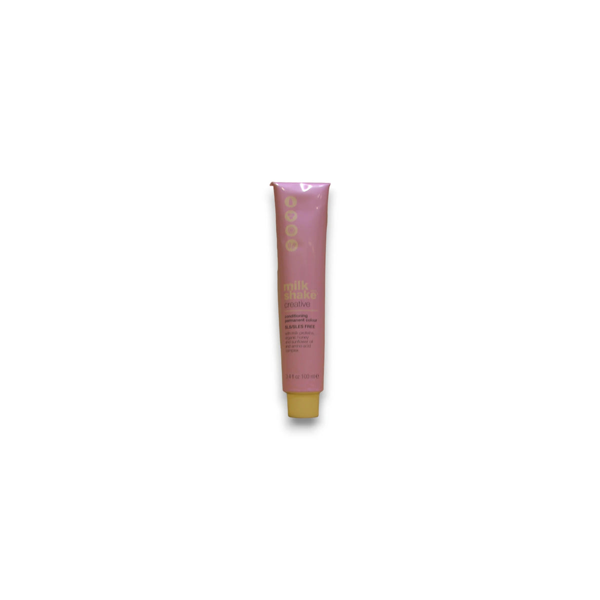Milk Shake, Creative, SLS/SLES-Free, Permanent Hair Dye, 7.17A Medium Ash Blond, 100 ml