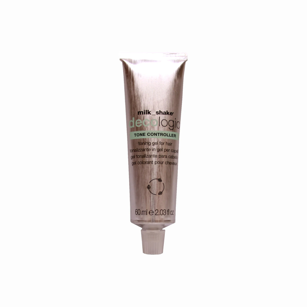 Milk Shake, Decologic Tone Controller, Silk Proteins, Hair Colouring Cream Toner,  Natural Blond, For Lightened Hair, 60 ml