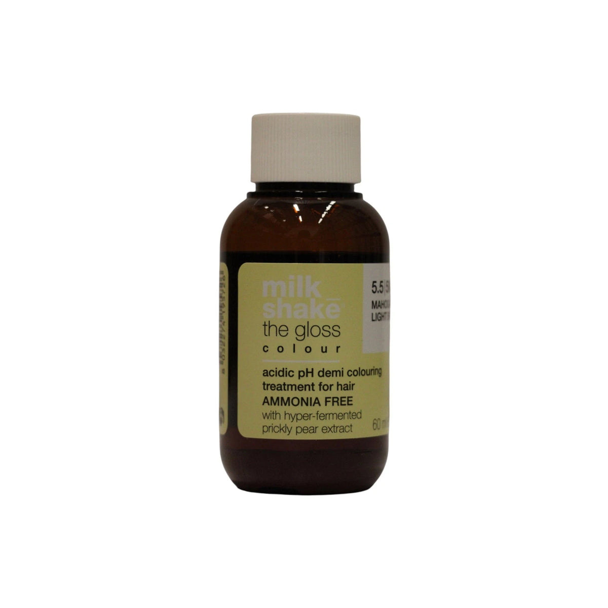 milk_shake The Gloss Acidic pH półtrwała koloryzacja 5.5 Mahogany Light Brown 60 ml