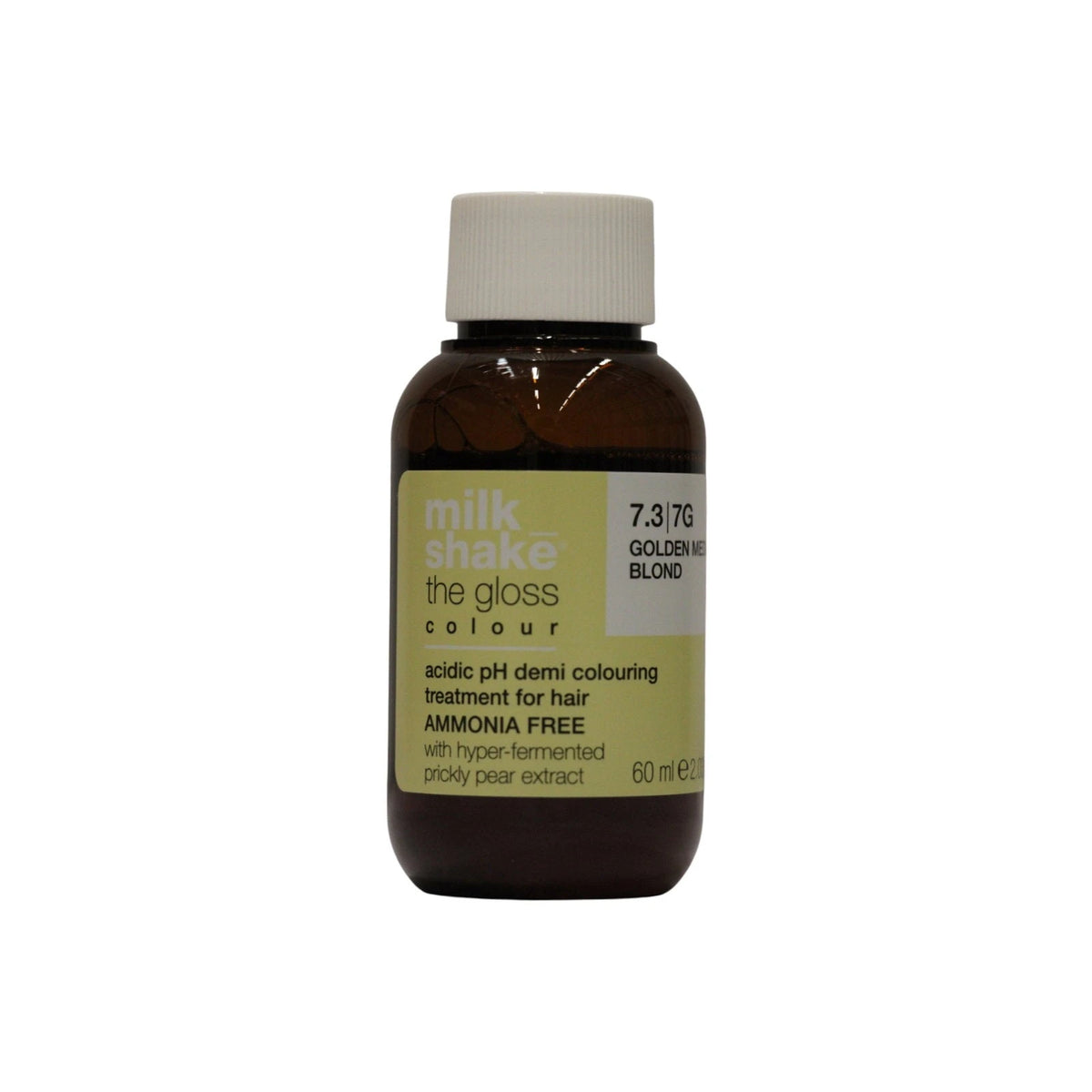 milk_shake The Gloss Acidic pH półtrwała koloryzacja 7.3 Golden Medium Blond 60 ml