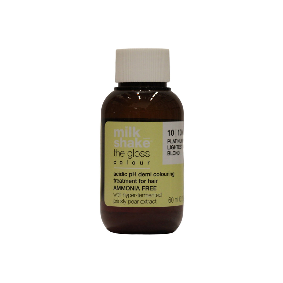 milk_shake The Gloss Colour Półtrwała farba do włosów 10.10N Najjaśniejszy platynowy blond 60 ml