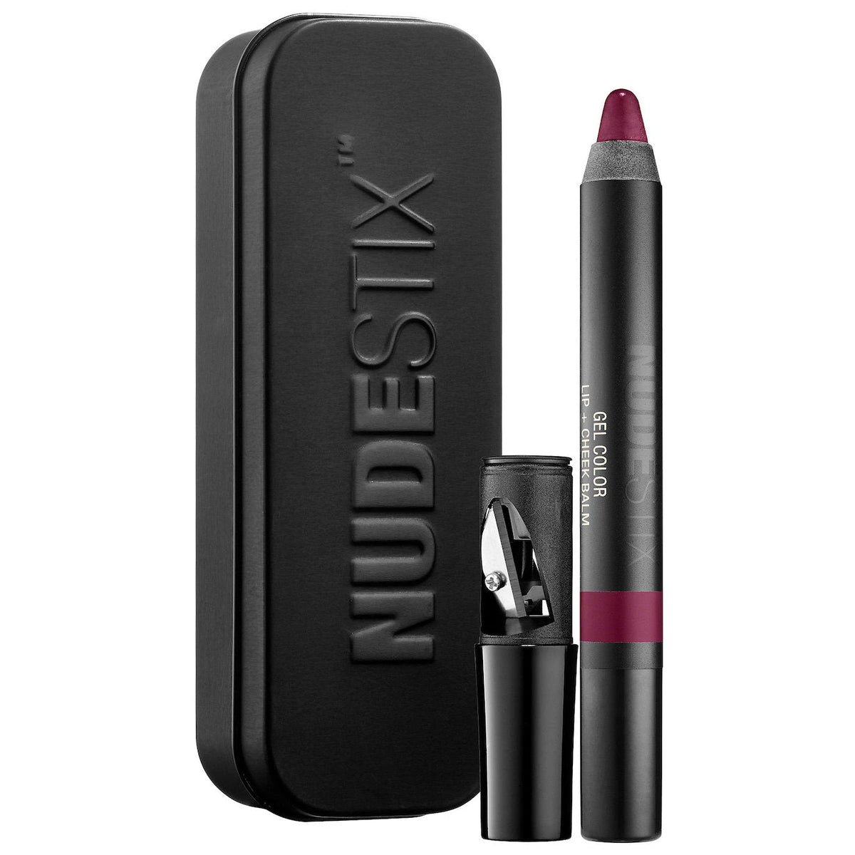 Nudestix, Gel Color, Lip & Cheek Balm 2-In-1, Whicked, 2.8 g