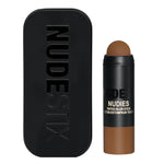 Nudestix, Nudies, Cruelty Free, Smoothing, Foundation Stick, 9, Deep, 6.1 g