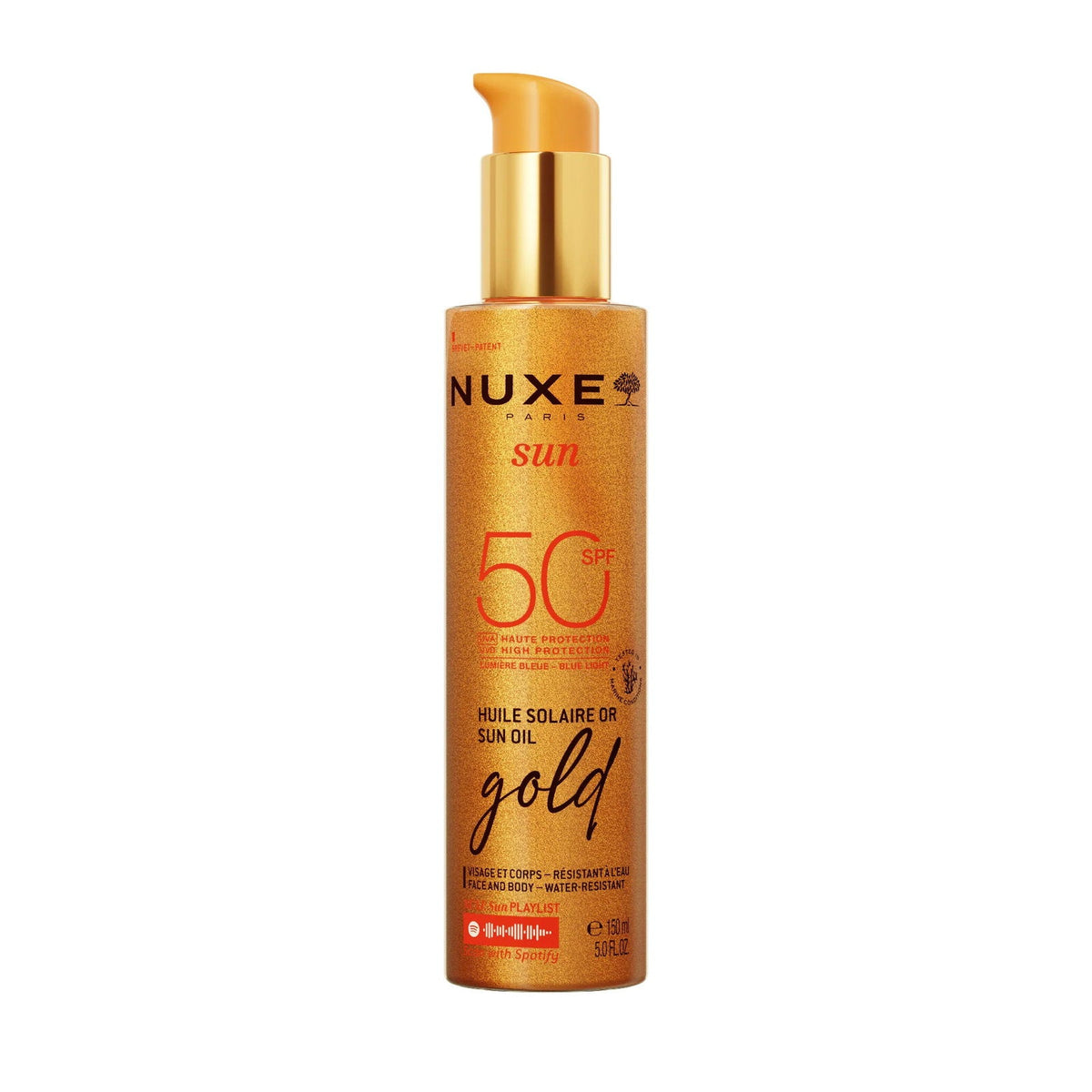 Nuxe, Sun Gold, UV Protection, Tanning Oil, SPF 50, 150 ml