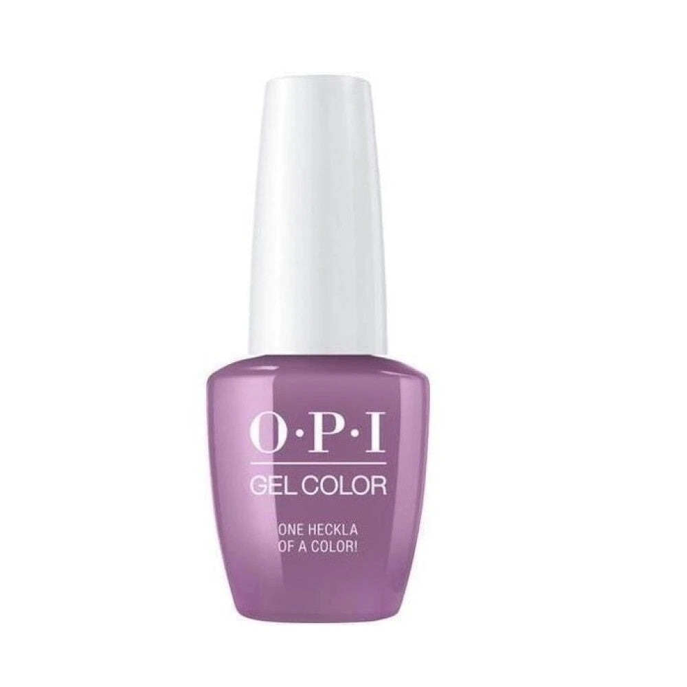 Opi, Gel Color, Semi-Permanent Nail Polish, One Heckla Of A Color!, 15 ml