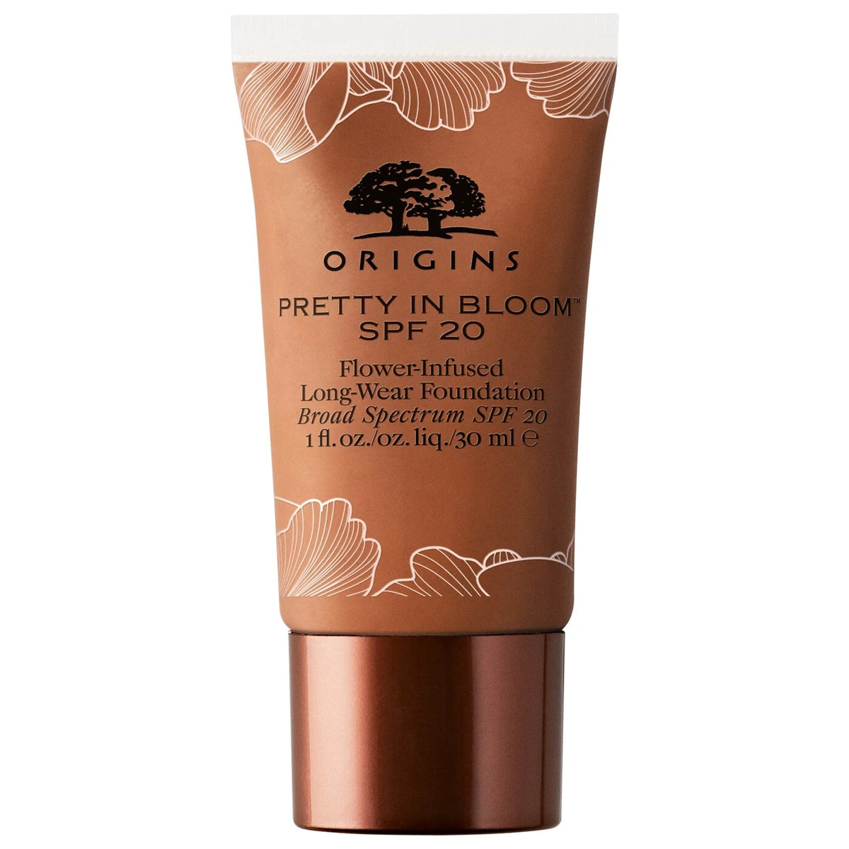 Origins, Pretty In Bloom, Long Wearing, Cream Foundation, Nr. 700, Very Deep Neutral, SPF 20, 30 ml