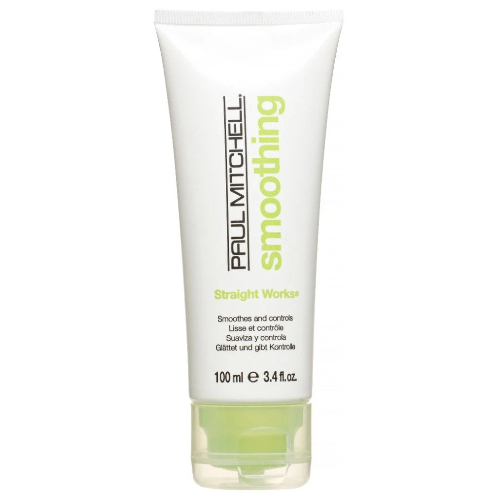 Paul Mitchell, Smoothing Straight Works, Paraben-Free, Hair Styling Gel, For Smoothening, 100 ml
