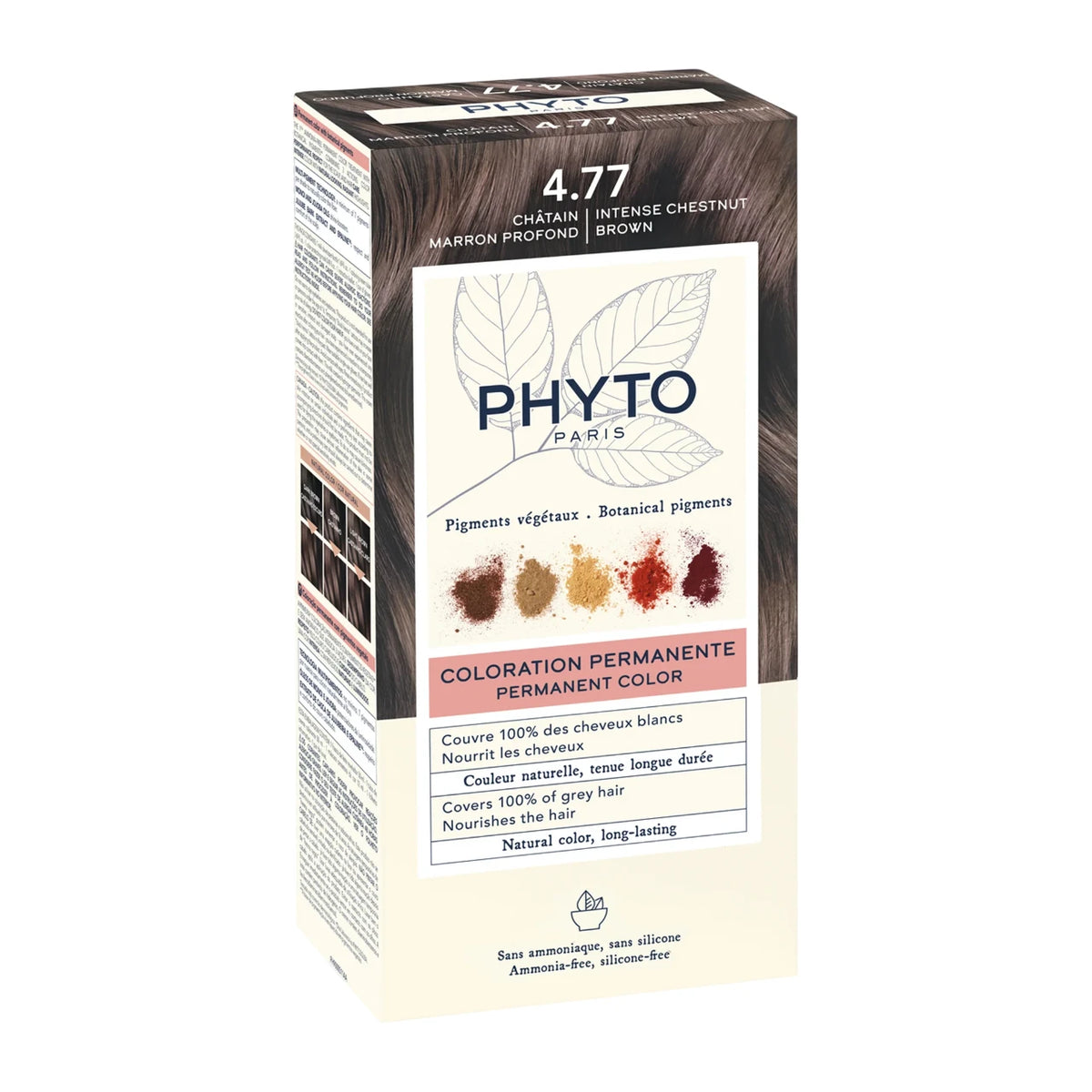 Phyto Phytocolor Trwała farba do włosów 4.77 Intensywny kasztanowy brąz 50 ml